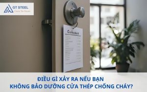 bảo dưỡng cửa thép chống cháy