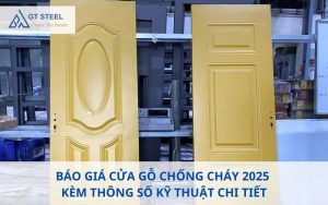 báo giá cửa gỗ chống cháy