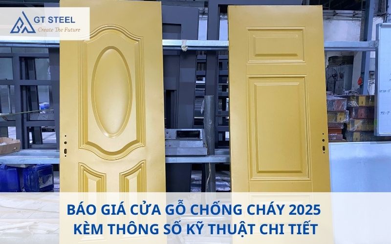 báo giá cửa gỗ chống cháy