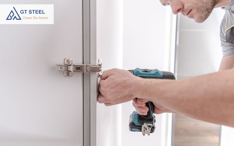 chi phí lắp cửa thép chống cháy