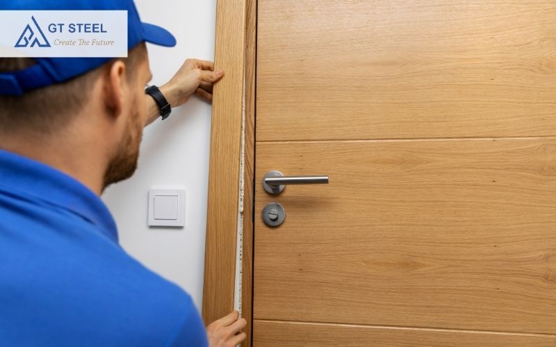 chi phí lắp cửa thép chống cháy