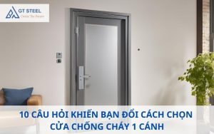 cửa chống cháy 1 cánh