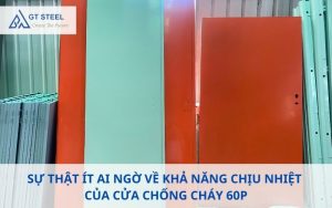 cửa chống cháy 60p