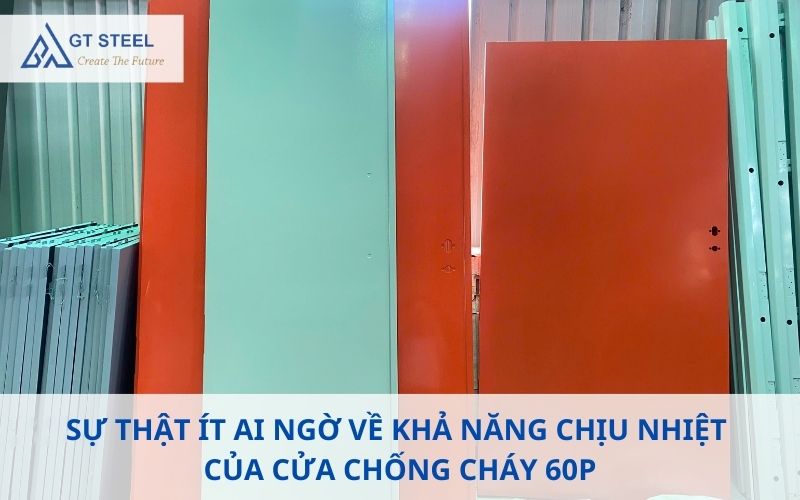 cửa chống cháy 60p