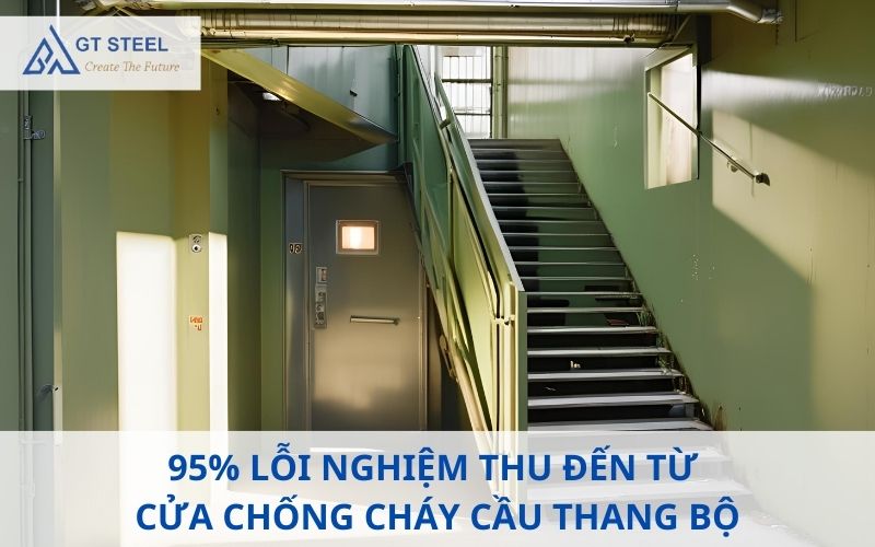 cửa chống cháy cầu thang bộ