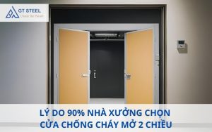 cửa chống cháy mở 2 chiều