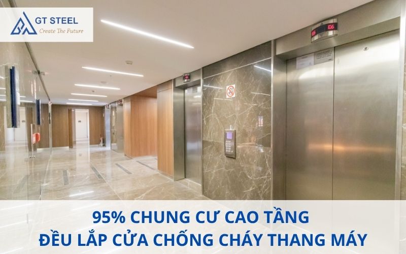cửa chống cháy thang máy