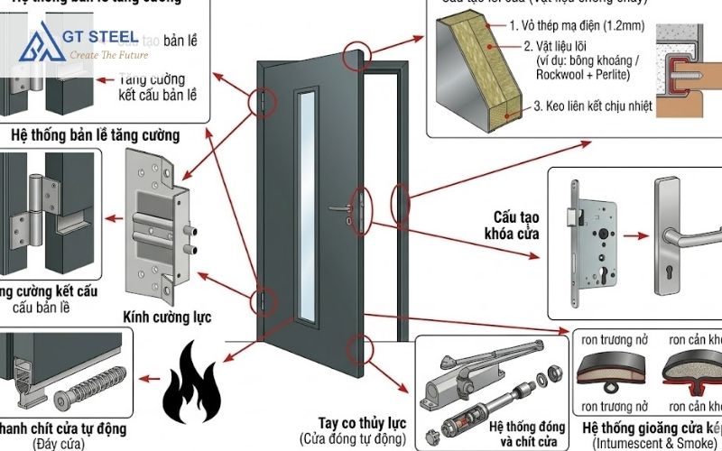 cửa thép chống cháy
