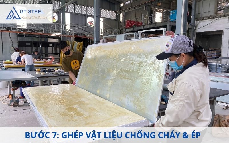 Ghép vật liệu chống cháy