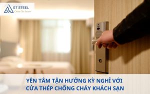 cửa thép chống cháy khách sạn