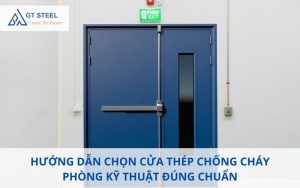 cửa thép chống cháy phòng kỹ thuật