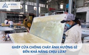 ghép cửa chống cháy