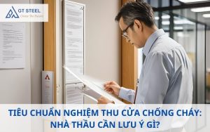 tiêu chuẩn nghiệm thu cửa chống cháy